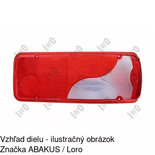 Zadné svetlo 99LT118E /POLCAR/ - obr. 1