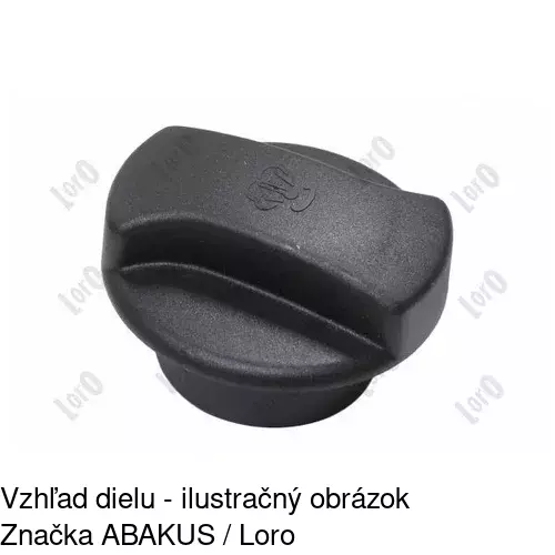 Zátka vody A2577 /POLCAR/ - obr. 3