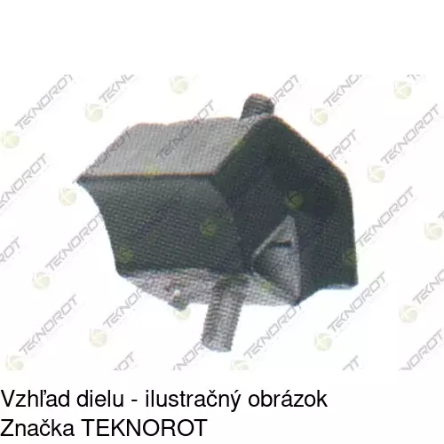 Silentblok motora BM-EM008 /POLCAR/ - obr. 2