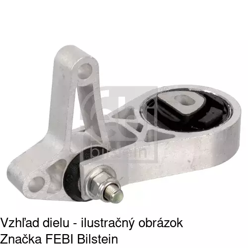 Silentblok motora FI-EM011 /POLCAR/ - obr. 2