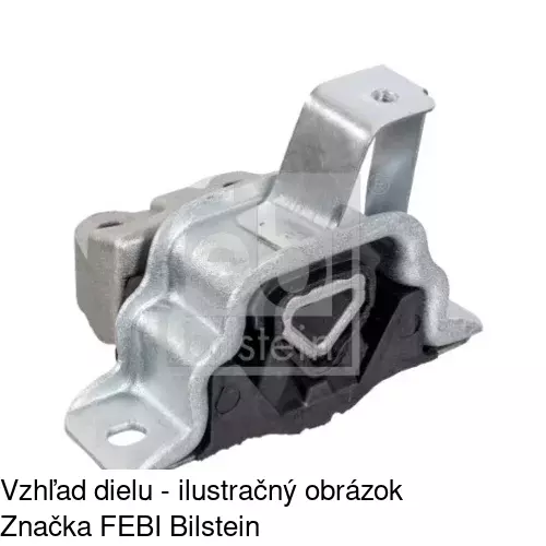 Silentblok prevodovky FI-EM052 /POLCAR/ - obr. 1