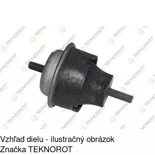 Silentblok motora PE-EM008 /POLCAR/ - obr. 2