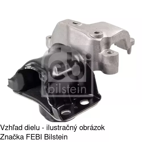 Silentblok motora POLCAR RE-EM016