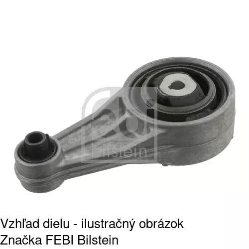 Silentblok motora RE-EM048 /POLCAR/ - obr. 1