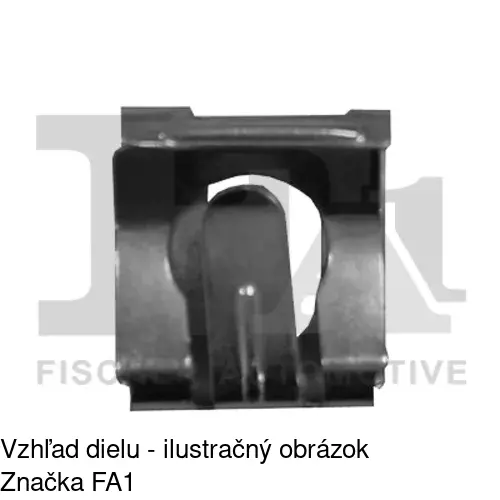 Montážny plech RXC60612 /POLCAR/ - obr. 1