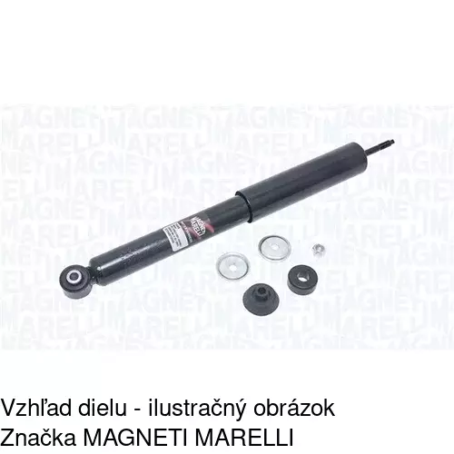 Plynový tlmič S011360G /POLCAR/ - obr. 1
