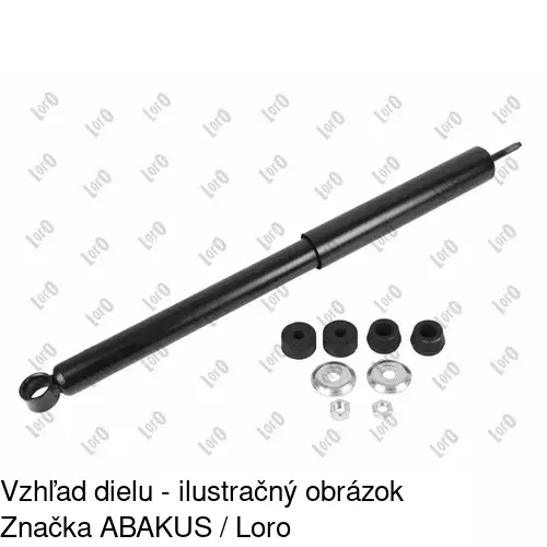 Plynový tlmič S011520G /POLCAR/ - obr. 1