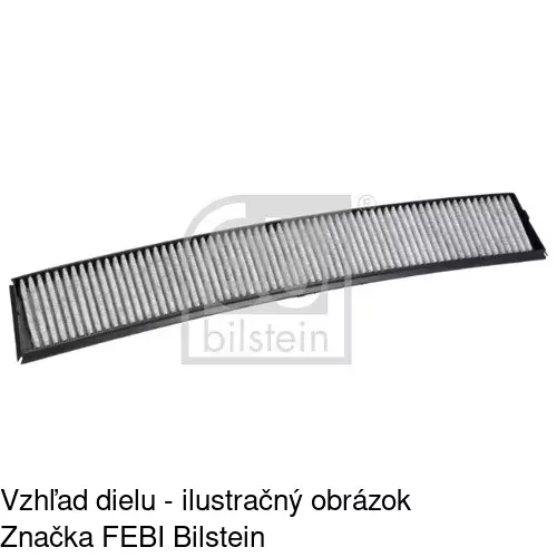Kabínový filter s uhlíkom S11-1004 /POLCAR/ - obr. 5