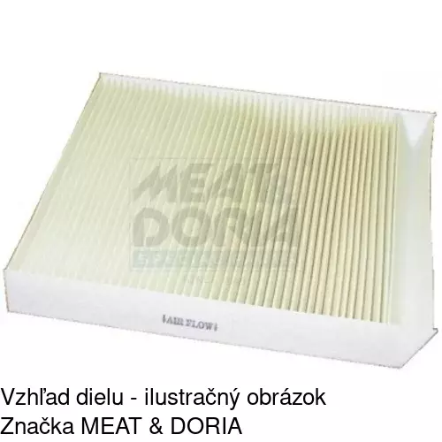 Kabínový filter s uhlíkom S11-1027 /POLCAR/ - obr. 3