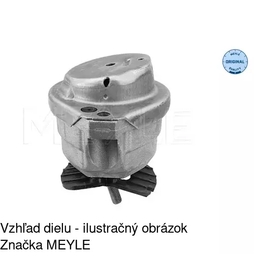 Silentblok motora S2220031 /POLCAR/ - obr. 1