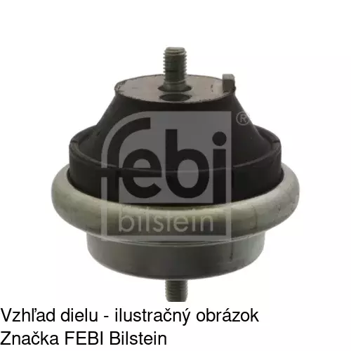 Silentblok motora POLCAR S2255059