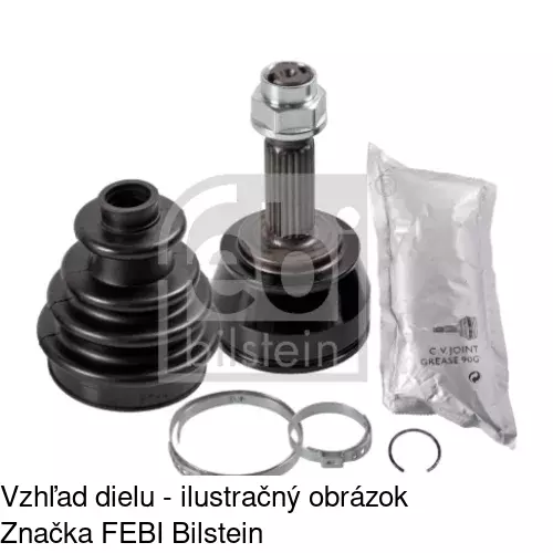 Vonkajší kĺb S40-1114 /POLCAR/ - obr. 1