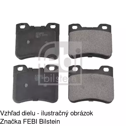 Brzdové dosky POLCAR S70-0308