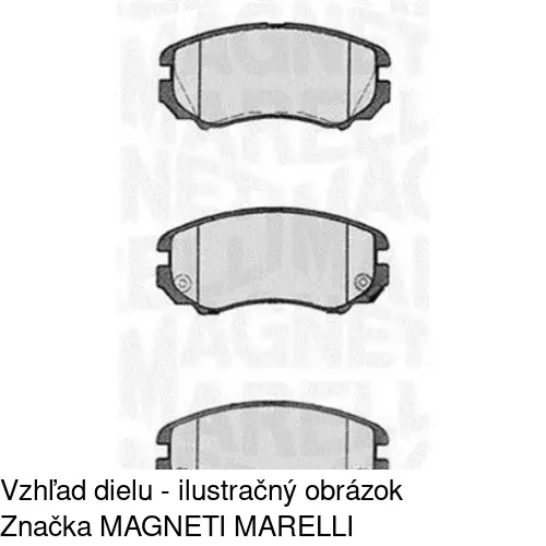 Brzdové dosky S70-0474 /POLCAR/ - obr. 5