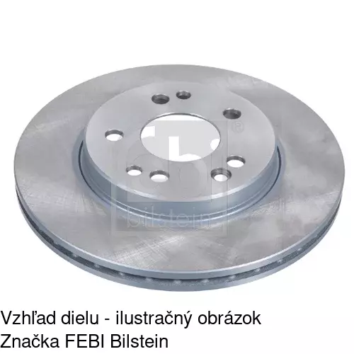 Brzdový kotúč S71-0115 /POLCAR/ - obr. 5