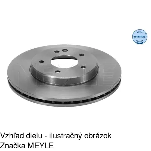 Brzdový kotúč S71-0151 /POLCAR/ - obr. 4