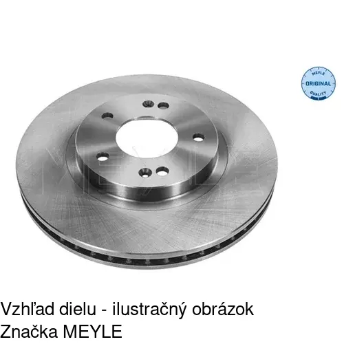 Brzdový kotúč S71-0329 /POLCAR/ - obr. 4