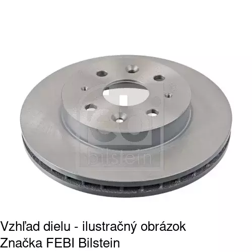 Brzdový kotúč POLCAR S71-0342