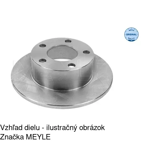 Brzdový kotúč S71-1003 /POLCAR/ - obr. 5