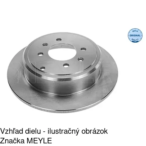 Brzdový kotúč S71-1087 /POLCAR/ - obr. 2
