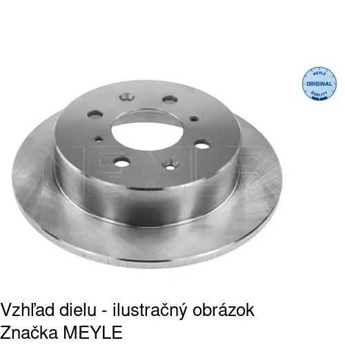 Brzdový kotúč S71-1094 /POLCAR/ - obr. 5