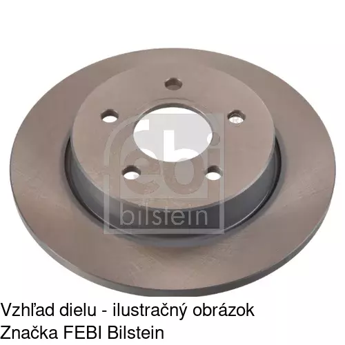 Brzdový kotúč S71-1248 /POLCAR/ - obr. 2