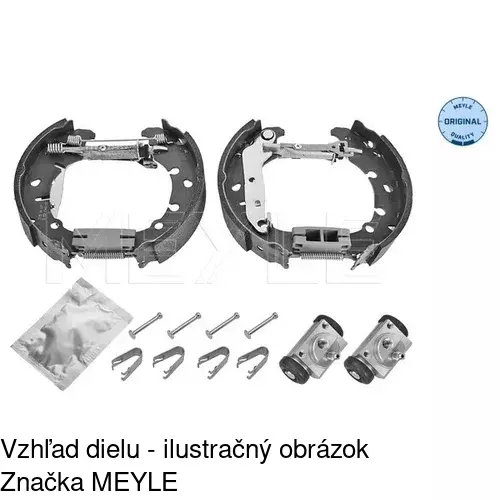 Brzdové čeľuste POLCAR S72-1013