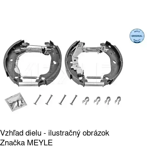 Brzdové čeľuste S72-1086 /POLCAR/ - obr. 3