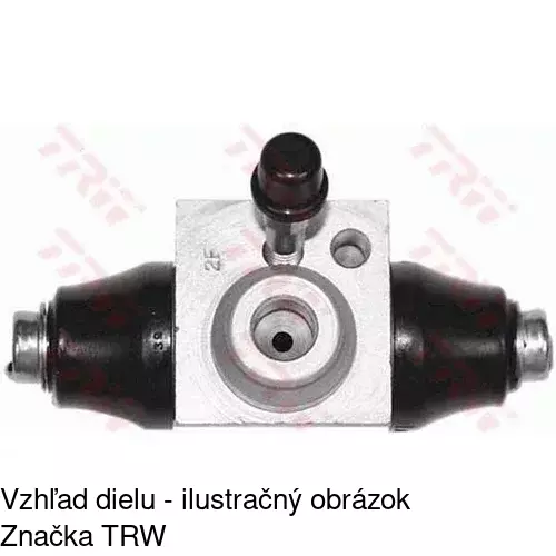 Brzdový valček S74-0012 /POLCAR/ - obr. 4
