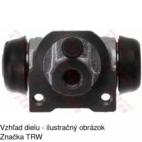 Brzdový valček POLCAR S74-0017