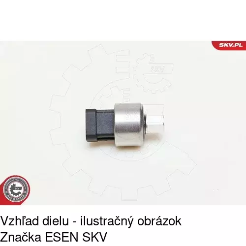 Čidlo klimatizácie TSP0435035 /POLCAR/ - obr. 2