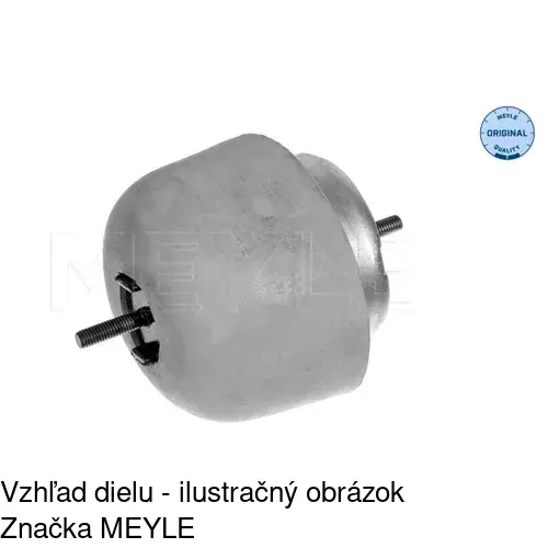 Silentblok motora VW-EM037 /POLCAR/ - obr. 2