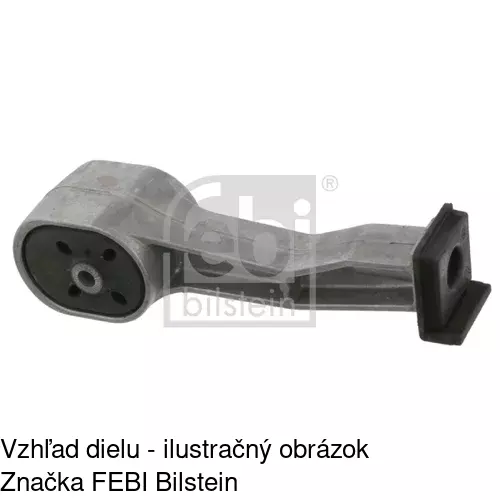 Silentblok prevodovky POLCAR VW-TM015