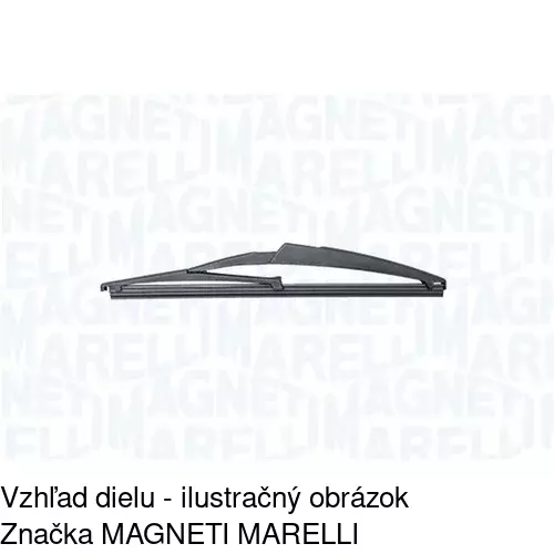 Lišta stierača silencio POLCAR W1VM59V