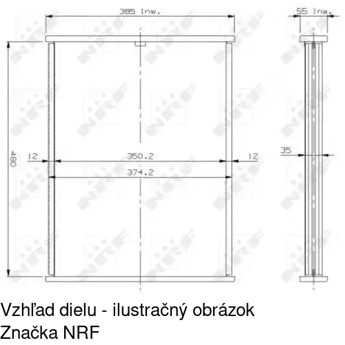 Chladiče vody 1307083X /POLCAR/ - obr. 1