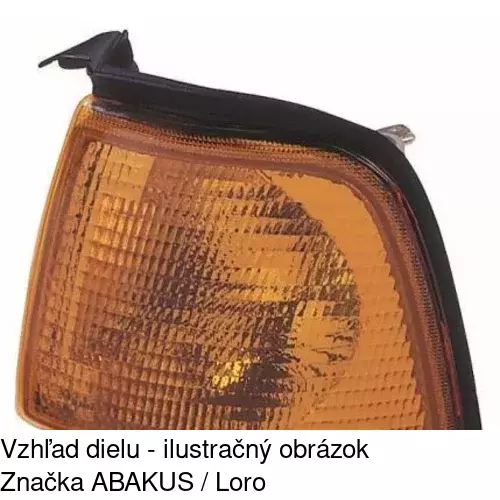Predná smerovka 1307201E /POLCAR/ - obr. 4