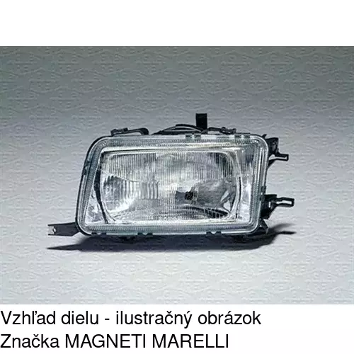 Hlavný reflektor 1308100E /POLCAR/ - obr. 2