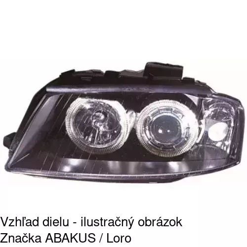 Hlavný reflektor 1323092H /POLCAR/ - obr. 4