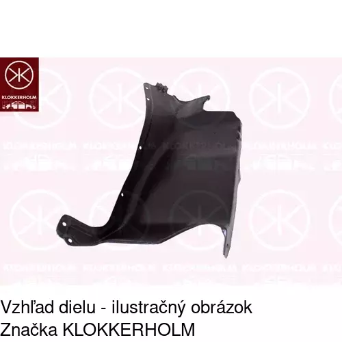 Kryt motora POLCAR 1323348Q