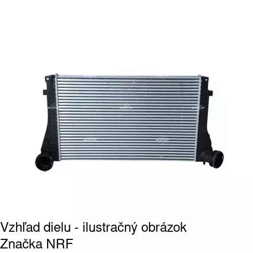 Chladiče vzduchu (Intercoolery) 1323J8-6 /POLCAR/