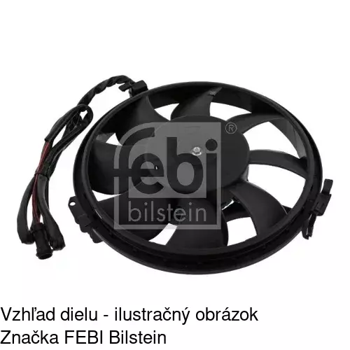 Ventilátory chladičov 132423W2-Q /POLCAR/ - obr. 1