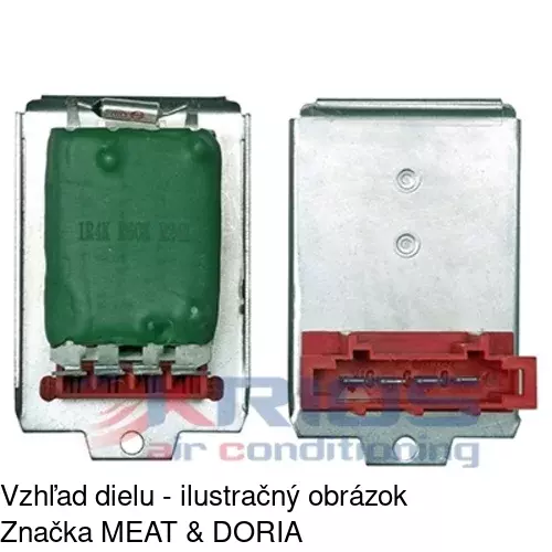 Ovládače klimatizácie 1324KST-1 /POLCAR/ - obr. 3