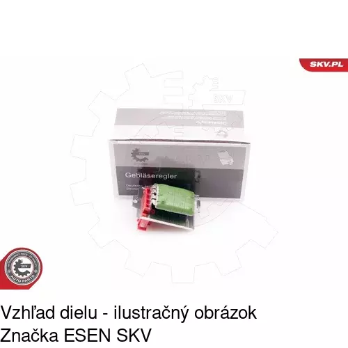 Ovládače klimatizácie 1324KST1X /POLCAR/ - obr. 4