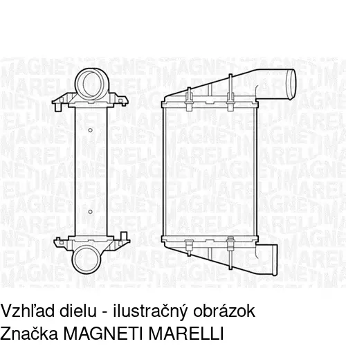Chladiče vzduchu (Intercoolery) POLCAR 1325J87X