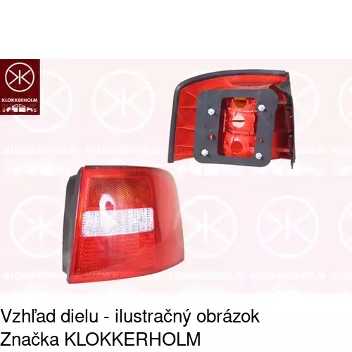Zadné svetlo POLCAR 1327883U