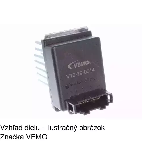Ovládače klimatizácie 1327KST-1 /POLCAR/ - obr. 1