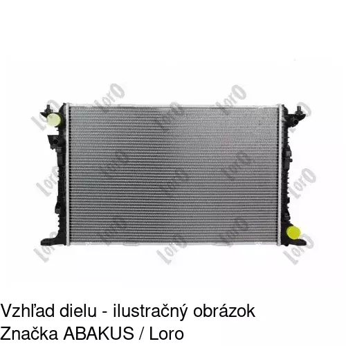 Chladiče vody 1330082X /POLCAR/ - obr. 1