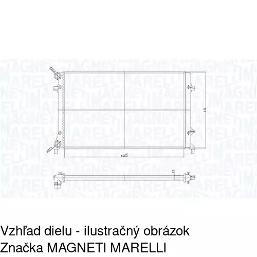 Chladiče vody 133108A3 /POLCAR/ - obr. 2