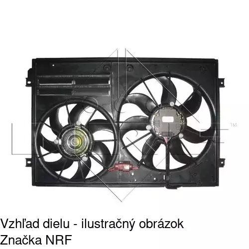 Ventilátor bez krytu / podpery 133123U3-1 /POLCAR/ - obr. 5