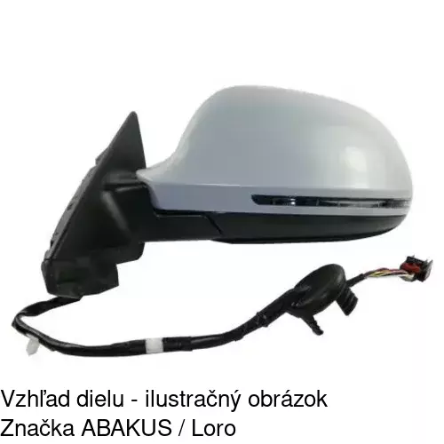 Vonkajšie zrkadlo 1332513S /POLCAR/ - obr. 1